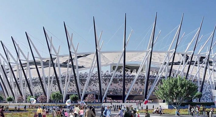 Colo Colo busca financiamiento para el estadio.