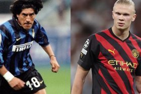 Iván Zamorano se compara con Erling Haaland.