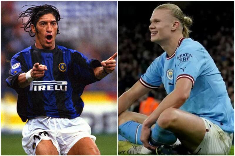 Iván Zamorano se comparó con figuras mundiales.