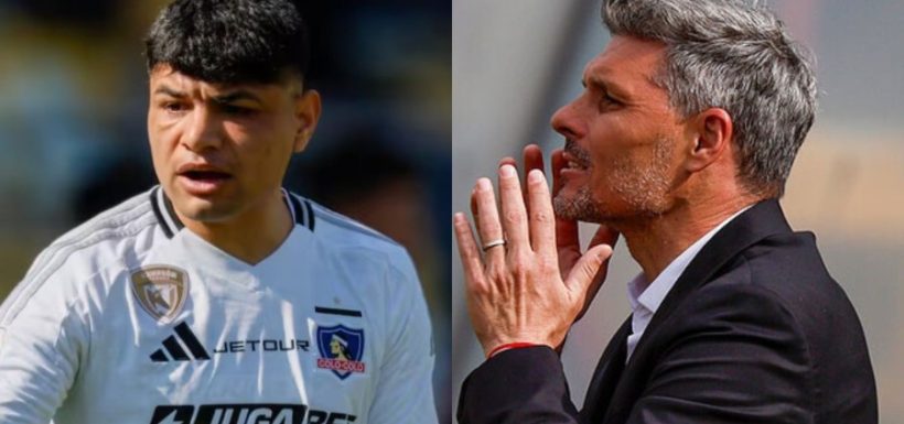 Claudio Aquino enoja a Fernando Ortiz en Colo Colo.
