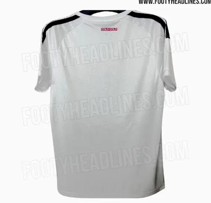 Nueva camiseta de Colo Colo para 2026.