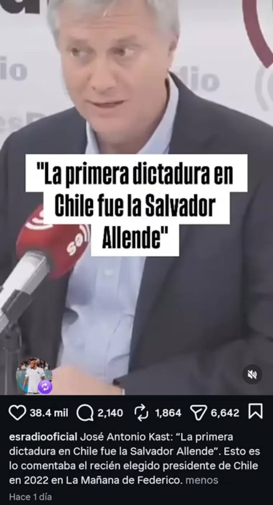 Arturo Vidal se llena de críticas por video contra Salvador Allende.