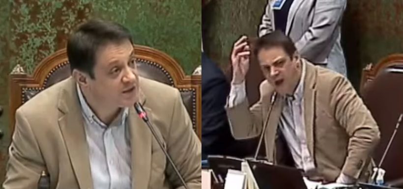 Gaspar Rivas protagonizó tenso episodio en plena sesión de la Cámara: Se peleó con Kaiser y mandó a callar a colega del PNL