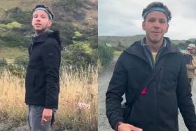 ¡Sujeto se puso agresivo! Guía encara a turista israelí por fumar en Torres del Paine