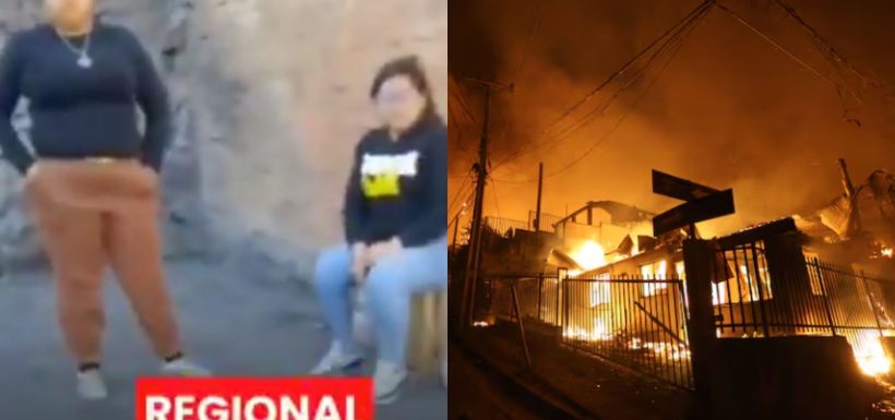 ¡Impactantes comentarios! Viralizan desamparada situación de mujeres venezolanas tras incendio en Penco