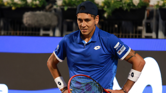 Alejandro Tabilo cae tempranamente en el Australian Open.