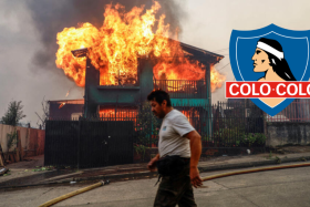 Colo Colo sale al rescate por incendios en el sur.
