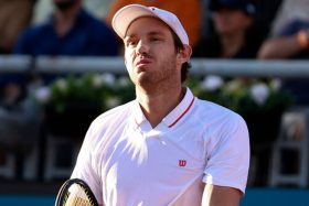 Nicolás Jarry no puede en el Australian Open.