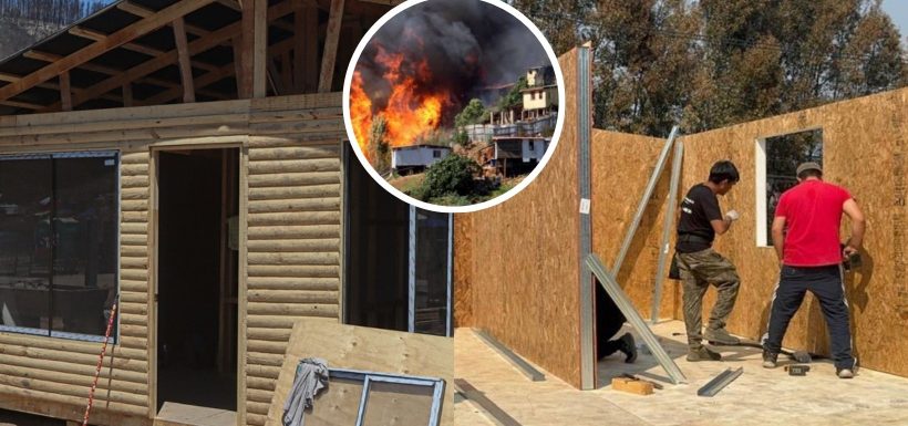 ¡Estarían en zonas de peligro! Prenden las alarmas por casas donadas por influencers tras incendios forestales