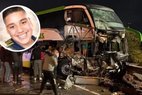 ¡Tenía tan solo 19 años! La emotiva despedida a joven auxiliar fallecido en brutal accidente en Pitrufquén