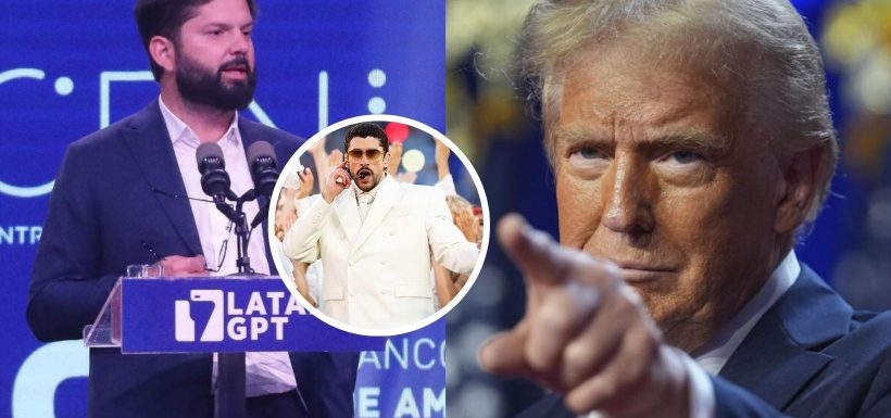 Lanzó dardo contra Trump y doctrina Monroe: Presidente Boric defiende mensaje latinoamericano de Bad Bunny