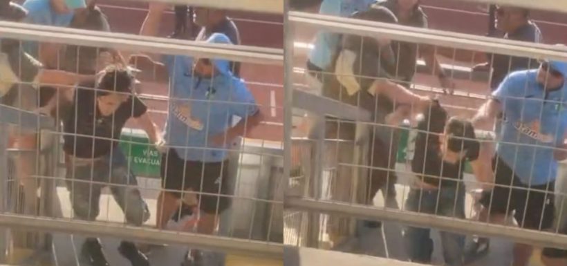 VIDEO: Momento exacto en que hinchas de O'Higgins sacaron a golpes a infiltrados de Colo Colo