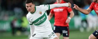 Lucas Cepeda se llena de elogios en Elche.