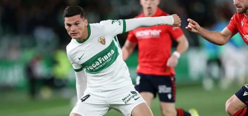 Lucas Cepeda se llena de elogios en Elche.