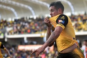 Rodrigo Holgado arriba a Coquimbo Unido.