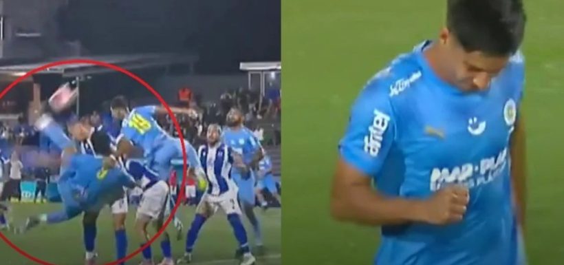 Salomón Rodríguez se luce con gol en Uruguay.
