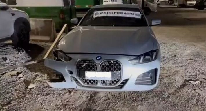 Vehículo EVIDENCIA Carabineros