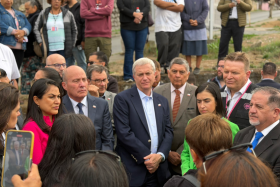 PRESIDENTE KAST EN BIOBIO