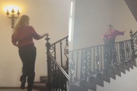 VIDEO | ¡A lo Evelyn Matthei! Captan a Mara Sedini escapando de la prensa para evadir importante pregunta