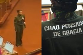 VIDEO | “¿Este será el nivel de ahora en adelante?”: Diputada se llena críticas tras asumir el cargo vestida de carabinera