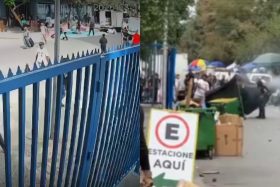 Así respondió Mario Desbordes: Operativo por contrabando desata violentos incidentes en barrio Meiggs