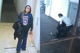 No alcanzó a llegar: El impactante momento en que mujer dio a luz en pleno estacionamiento en Providencia