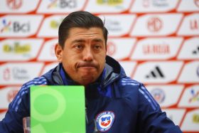 Nicolás Córdova con problemas en La Roja.