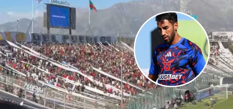 VIDEO | Así recibieron los hinchas de Colo Colo a Juan Martín Lucero en el Superclásico con la U