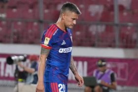 Charles Aránguiz lesionado de gravedad en la U.