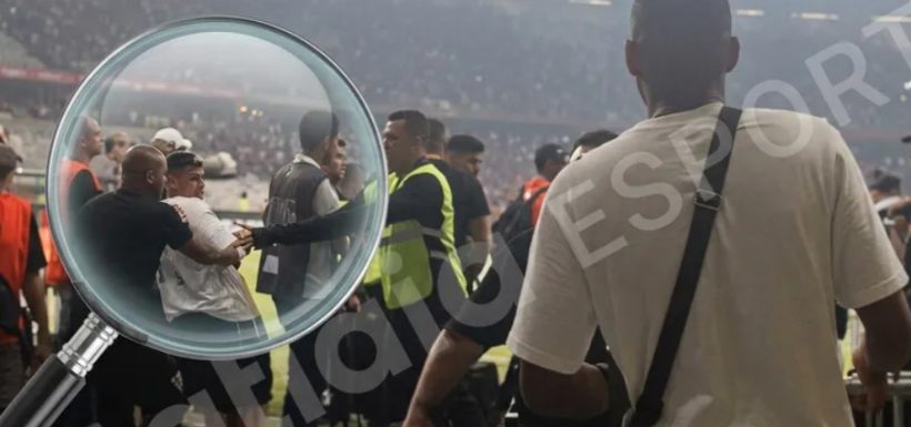 Iván Román dijo presente en la batalla campal.