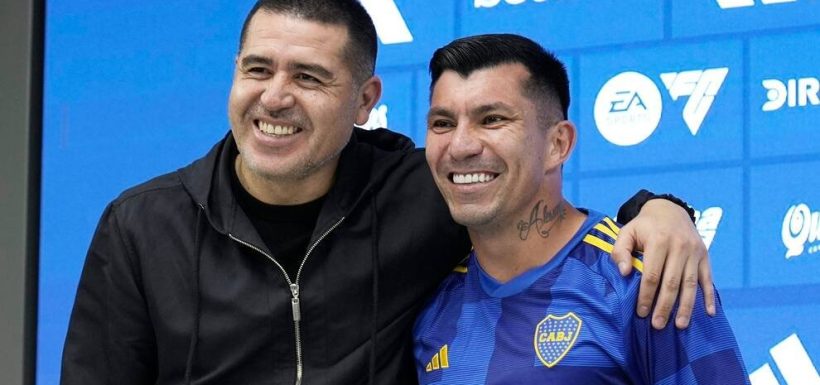 Gary Medel recibe mensaje desde Boca Juniors.