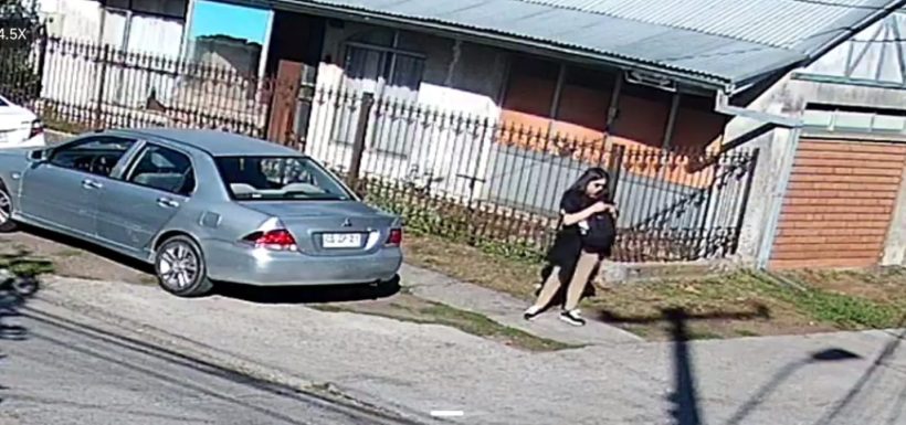 mujer amenaza talcahuano