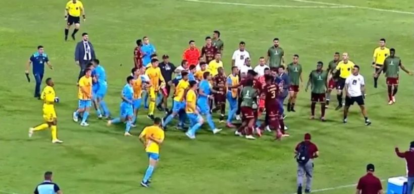 O'Higgins pelea con Tolima en Libertadores.