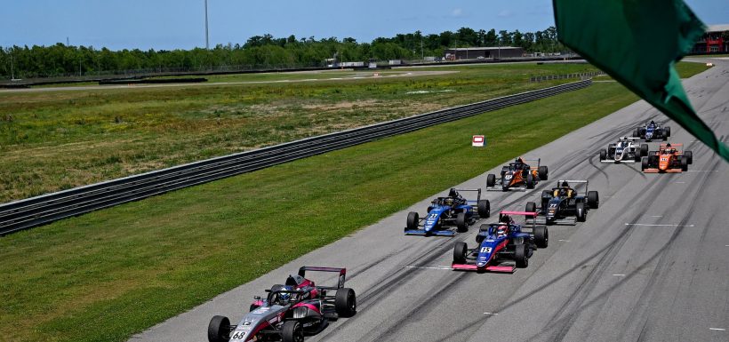 Clemente Huerta se ubica 6° en el Ranking tras el debut de la F4 de Estados Unidos