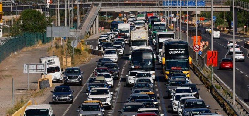 Congestión en Ruta RM