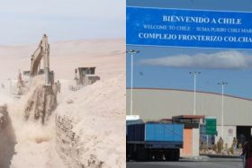 ¡De no creer! Extranjeros roban retroexcavadora en plena frontera y terminan detenidos en Colchane
