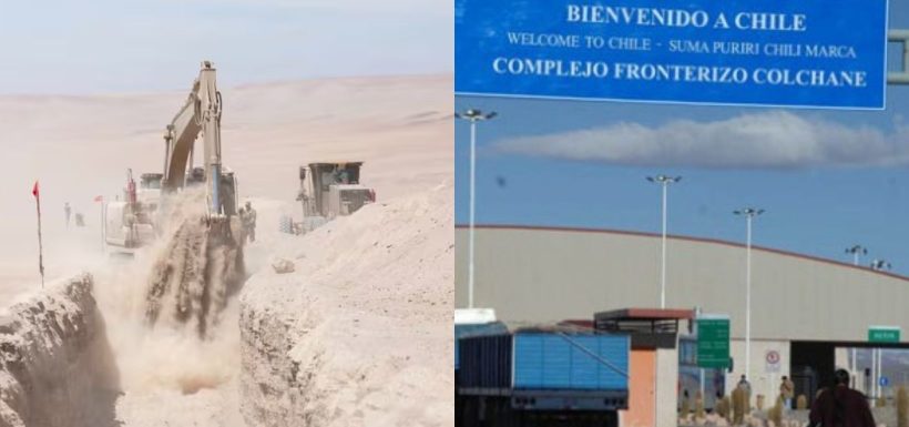 ¡De no creer! Extranjeros roban retroexcavadora en plena frontera y terminan detenidos en Colchane