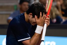 Cristian Garin casi logra la hazaña.