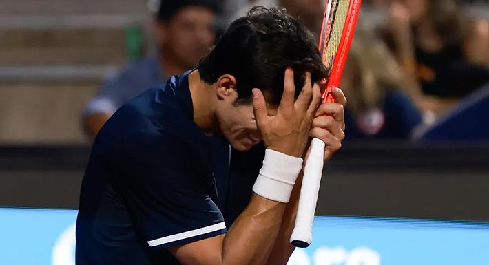 Cristian Garin casi logra la hazaña.