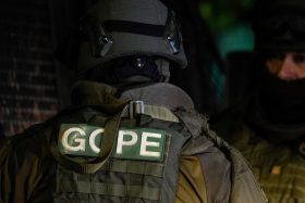 mujer detenida por bomba