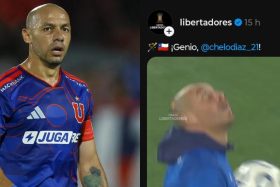Conmebol confunde a jugador de la UC con Marcelo Díaz y las redes estallan