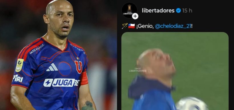 Conmebol confunde a jugador de la UC con Marcelo Díaz y las redes estallan