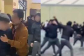 Violenta pelea protagonizaron estudiantes de cuarto medio en liceo de Talcahuano: hay siete docentes heridos y 14 escolares detenidos