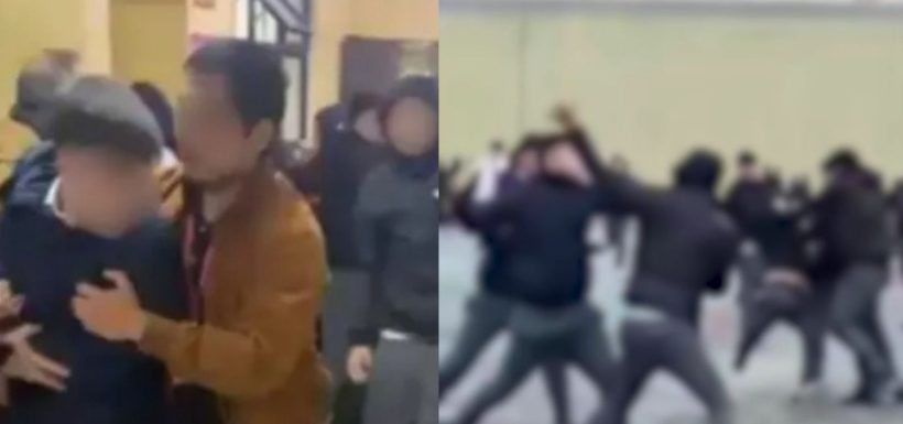 Violenta pelea protagonizaron estudiantes de cuarto medio en liceo de Talcahuano: hay siete docentes heridos y 14 escolares detenidos