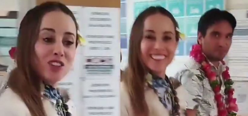 VIDEO | "Tan lejos vino para mentir": mujer arremete en contra Mara Sedini durante su visita a Rapa Nui