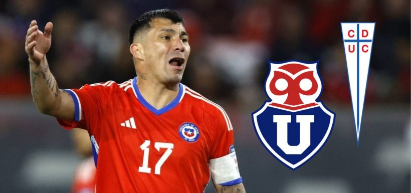 Gary Medel destina el recambio de La Roja a estos jugadores de la U y la UC