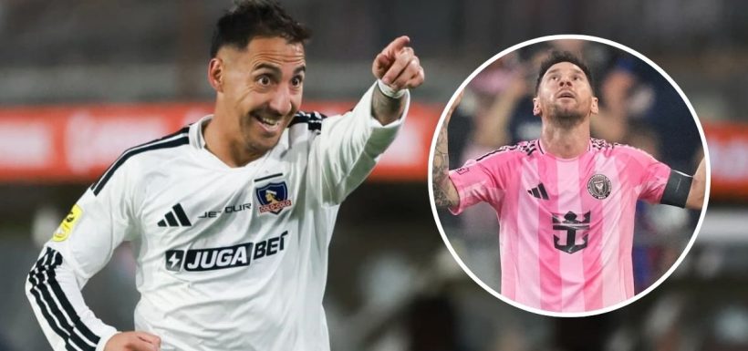 Javier Correa asoma en prestigioso ranking internacional con Messi tras su doblete en Colo Colo