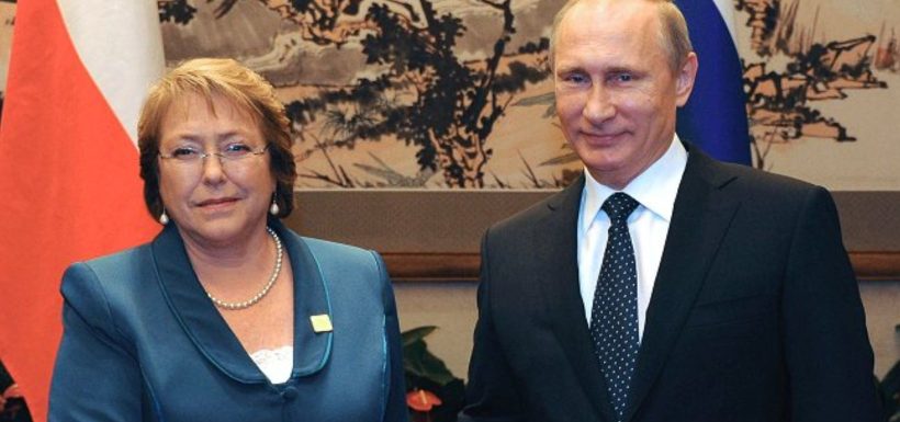 Vladimir Putin entra al juego: Michelle Bachelet afina reunión clave en Rusia para llegar a la ONU