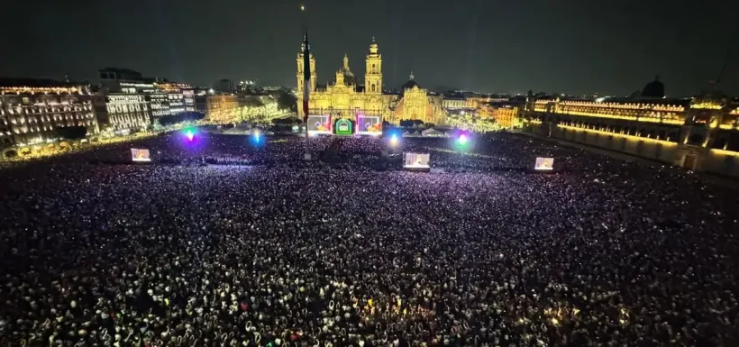 31 Minutos tras show en Zócalo