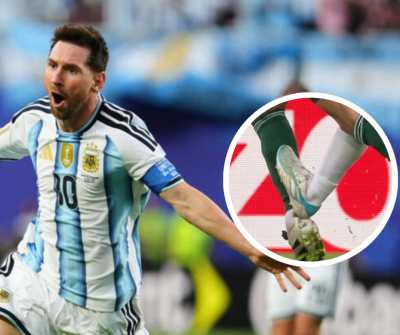 Messi hat-trick polémica